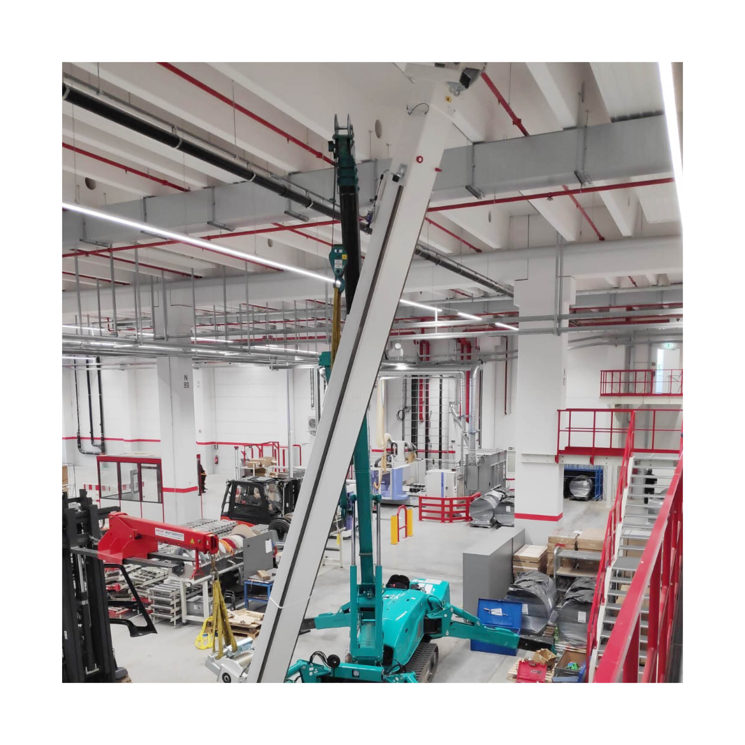 Industriekran mieten mit Bediener