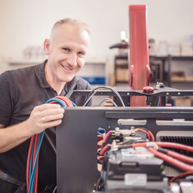 Uplifter Produktion in Nabburg für Entwicklung und Konstruktion
