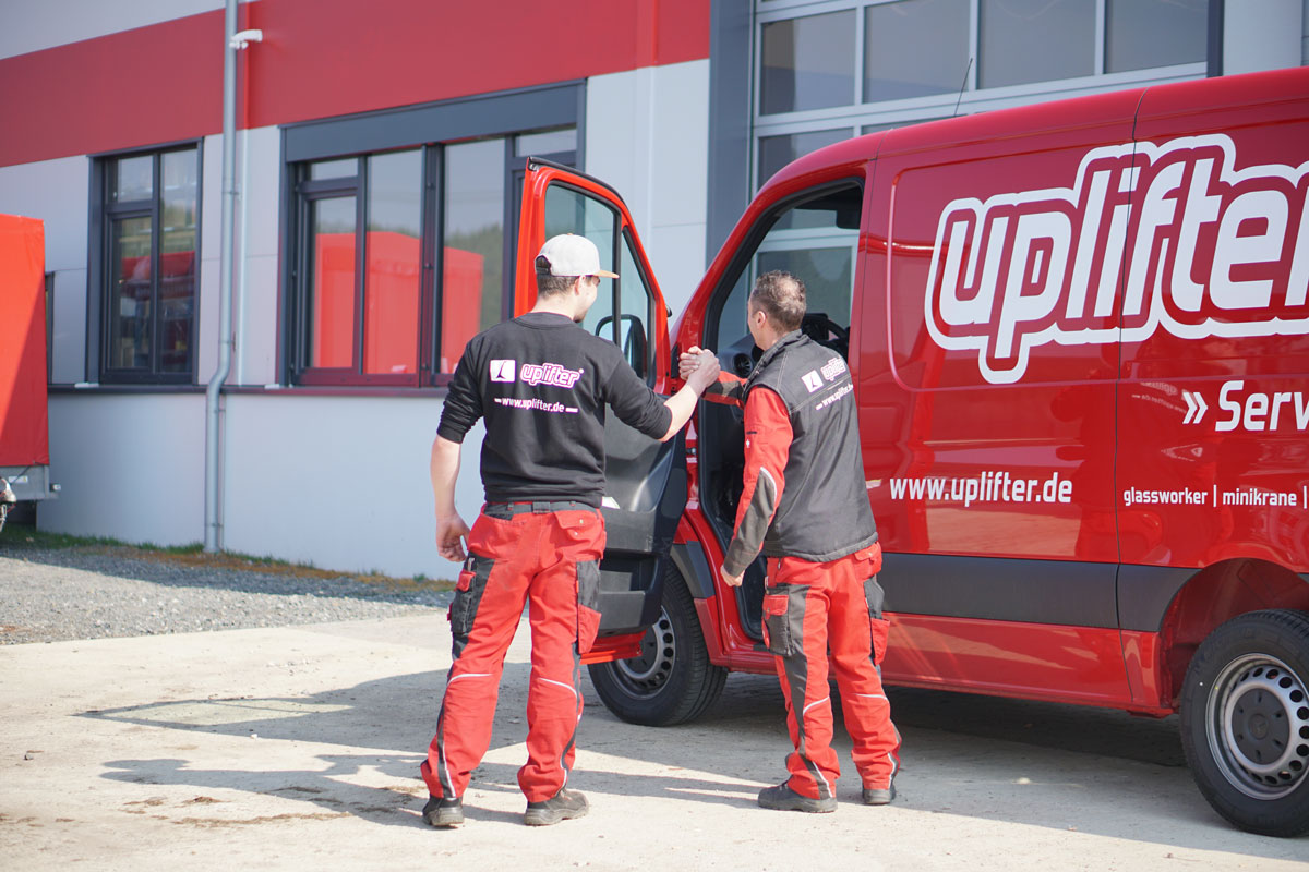 Notfallreparaturen mit mobiler Serviceflotte