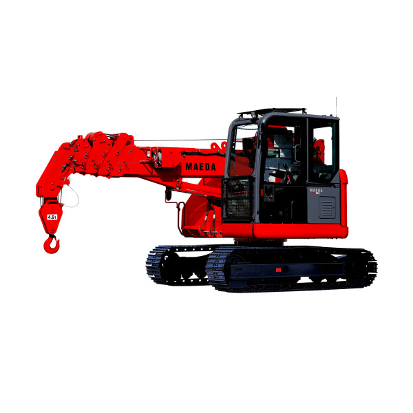 Maeda Miniraupenkran CC 985 seitliche Abbildung