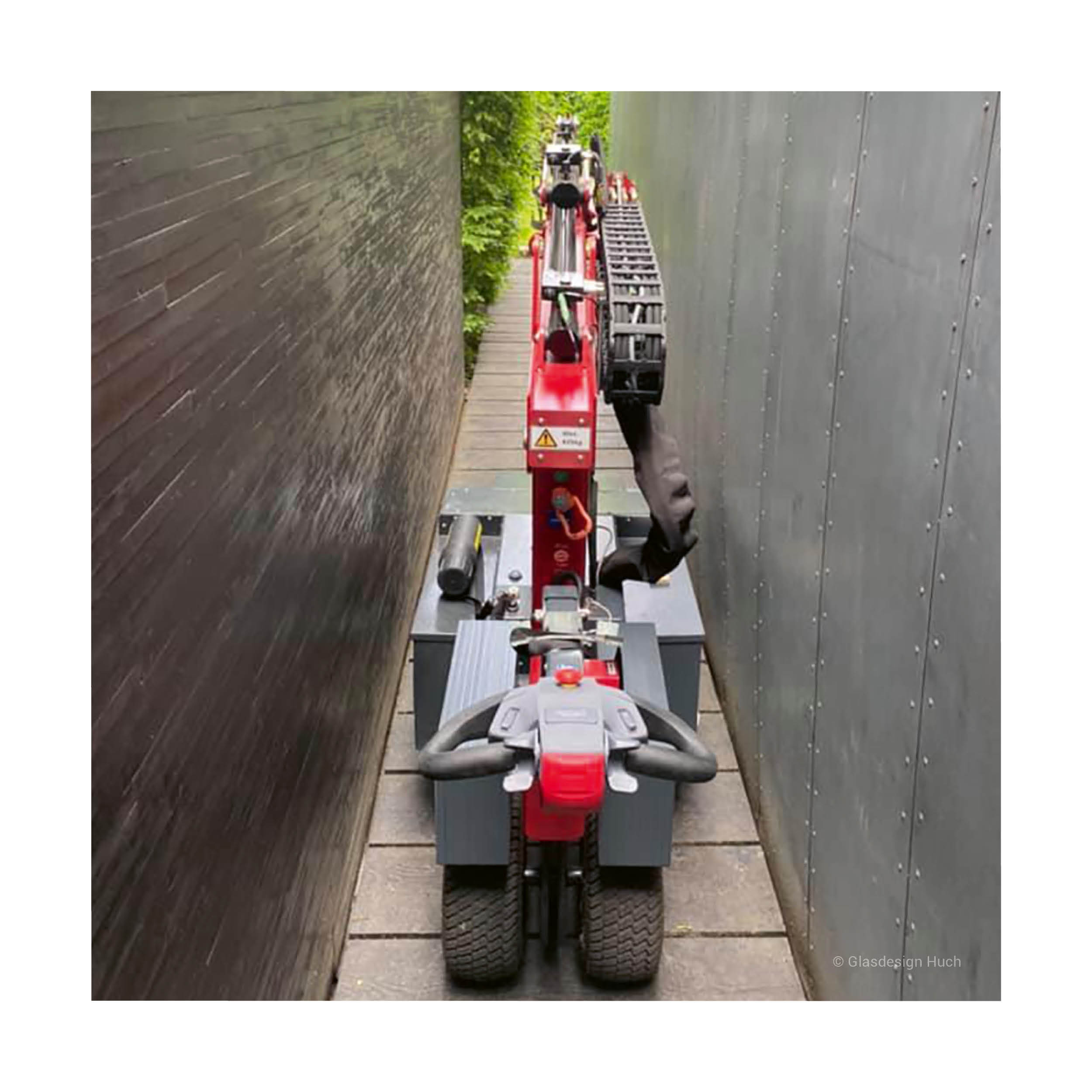 Verglasungskran Uplifter mit Lasthaken