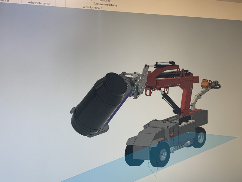 Kunststofffässe Heben und Transportieren